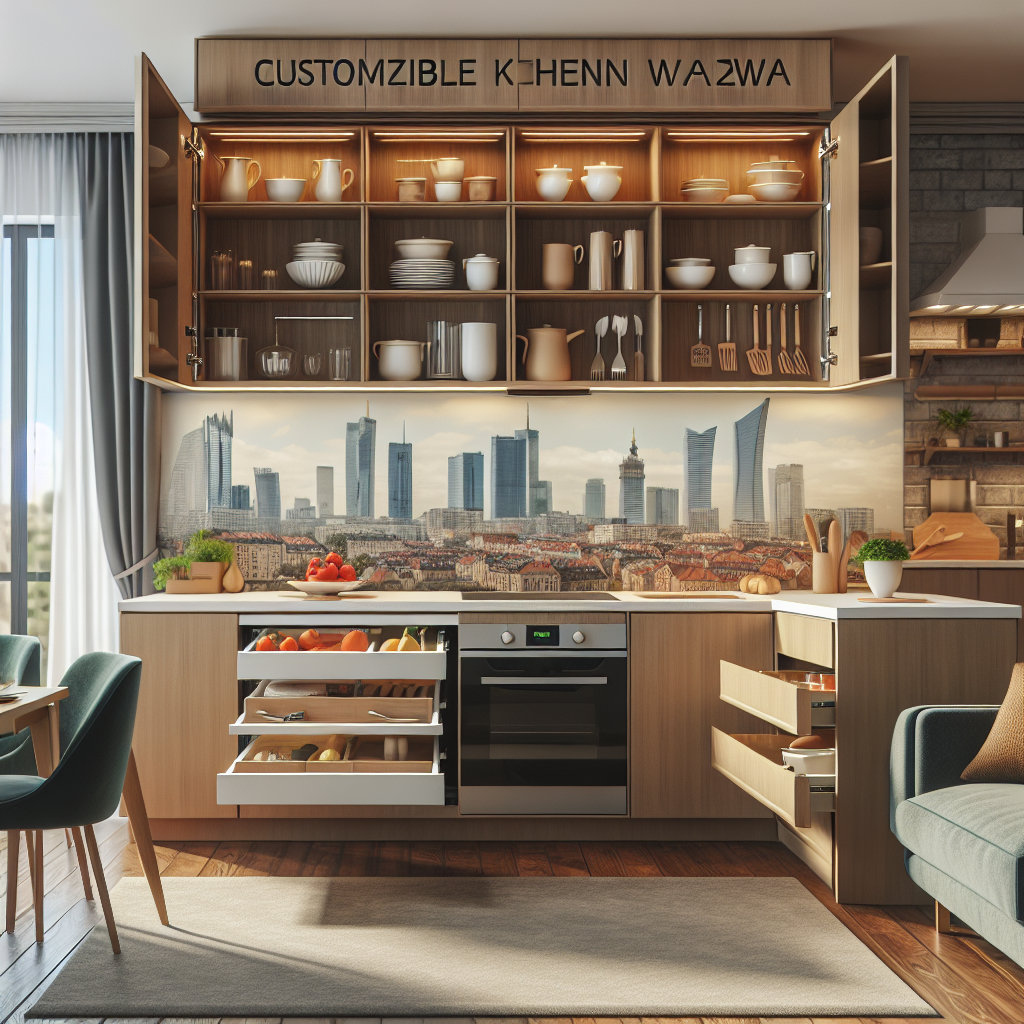 Kuchnie na wymiar Warszawa – jak dostosować przestrzeń do swoich potrzeb